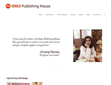 Tablet Screenshot of omjipublishinghouse.com